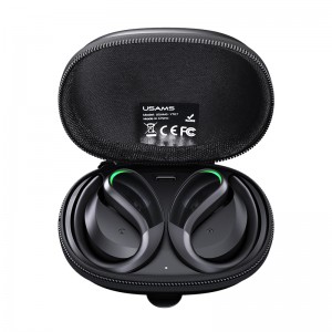 Наушники USAMS-YT07 Sports TWS Earbuds Black