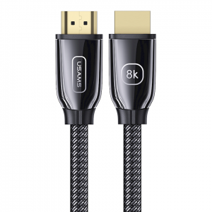 HDMI кабель Usams US-SJ497 U67 8K HDMI Cable 2m Black (SJ497HD01)
