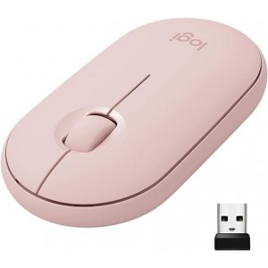 Logitech Wireless Mouse Pebble M350 BT Rose
