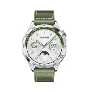 Смарт часы Huawei Watch GT4 46mm PNX-B19 (55020BGY) Green Woven Strap