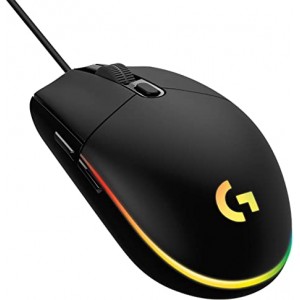 Logitech G102 Lightsync Gaming Mouse Black (910-005823)