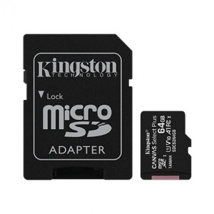 Kingston Canvas Select Plus MicroSD 64GB (SDCS2/64GBSP-N)
