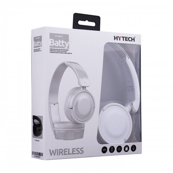 Qulaqlıq Hytech HY-XBK33 Batty Bluetooth Headset White