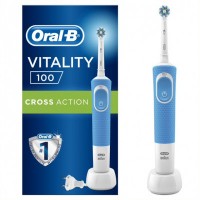 Зубная щётка ORAL-B D100.413.1 EECARIL CR BL Hbox
