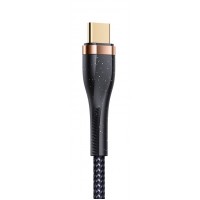 Usams US-SJ489 U64 Type-C Cable 3A 1.2m Black (SJ489USB01)