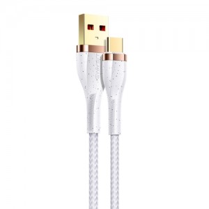 Usams US-SJ488 U64 Type-C Cable 3A 1.2m White (SJ488USB02)