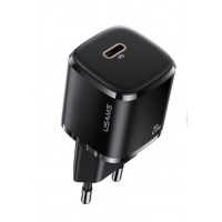 Adapter Usams US-CC140 T42 25W Super Si PD Fast Charger (EU) Black (CC140TC01)