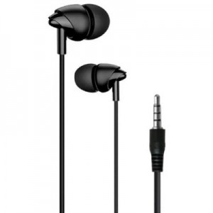 Usams EP-39 In-ear Plastic Earphone 1.2M Black